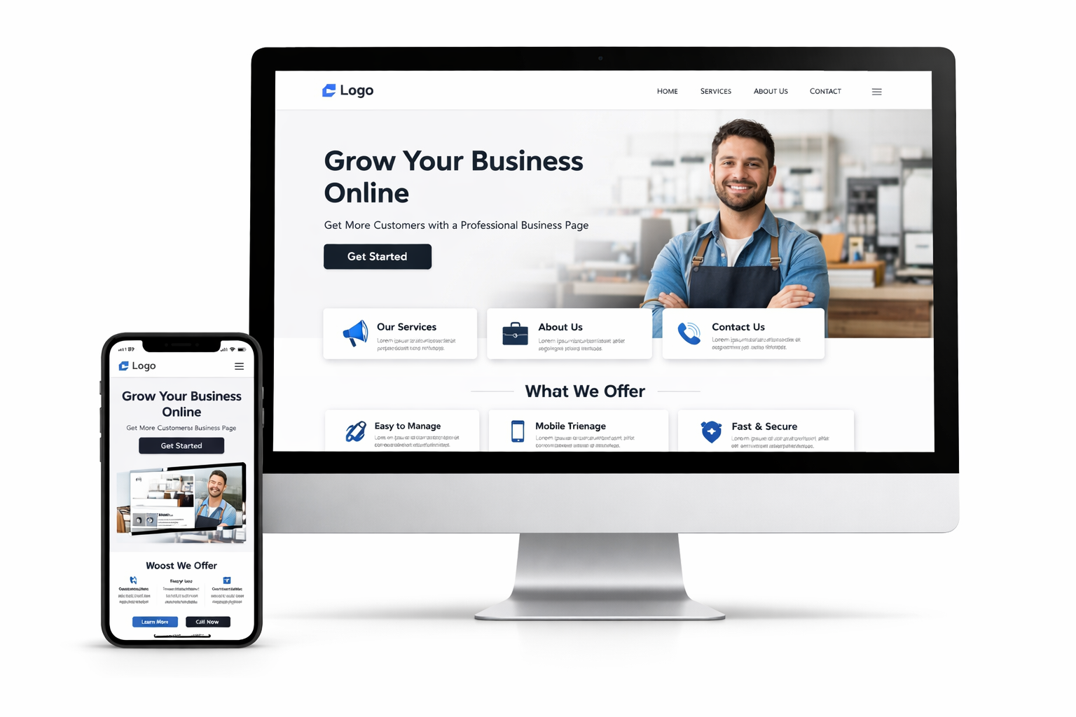 Sample Business Page